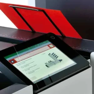 Pantalla Led de la ensobradora quadient Neopost DS58i