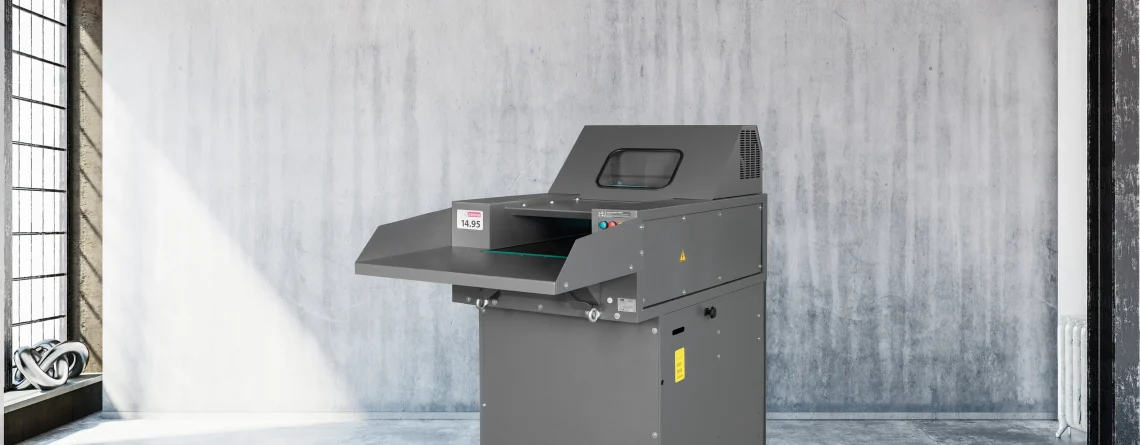 Destructora de papel de gran capacidad