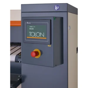 Panel de control de la calandra industrial Tolon TFI 6026