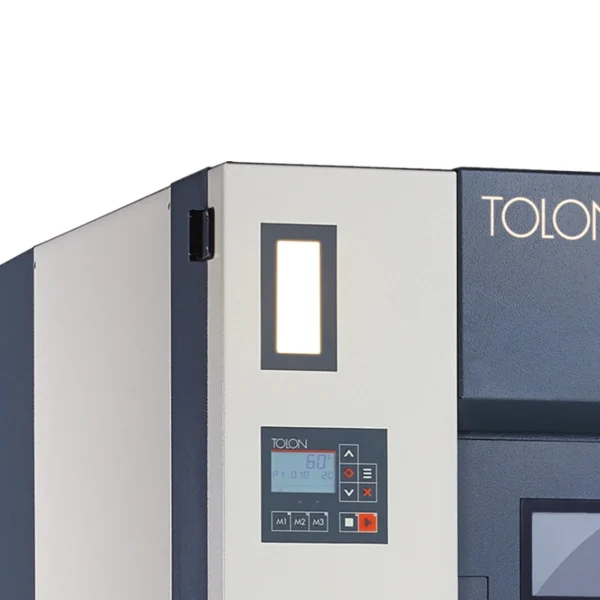 Panel de control de la secadora industrial Tolon TTD